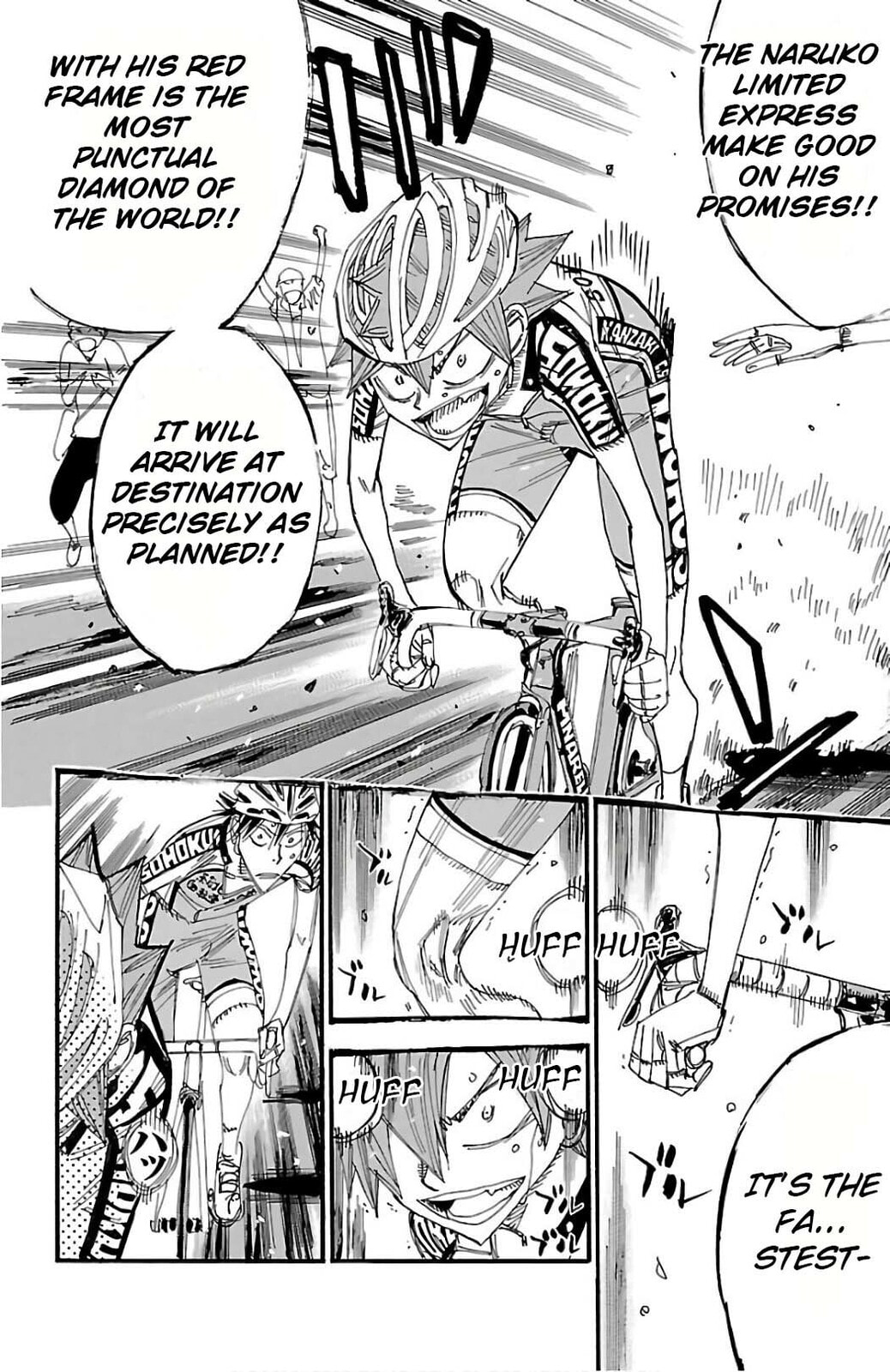 Yowamushi Pedal Chapter 499 page 5 - 