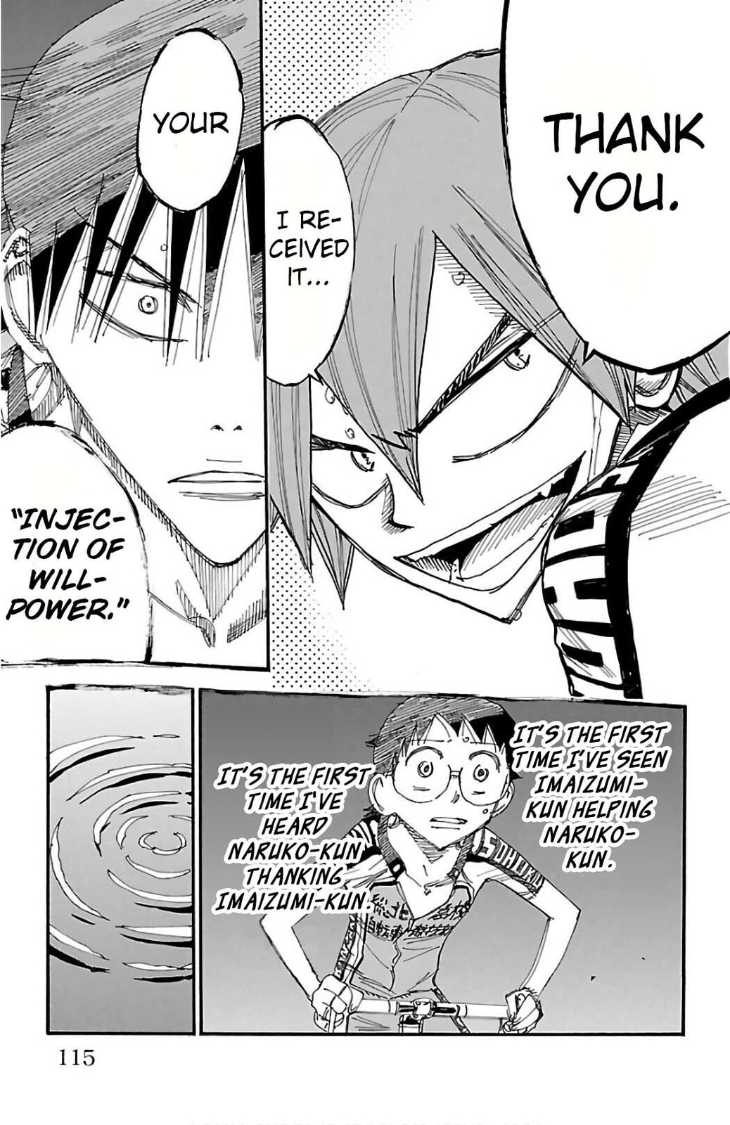 Yowamushi Pedal Chapter 499 page 8 - 