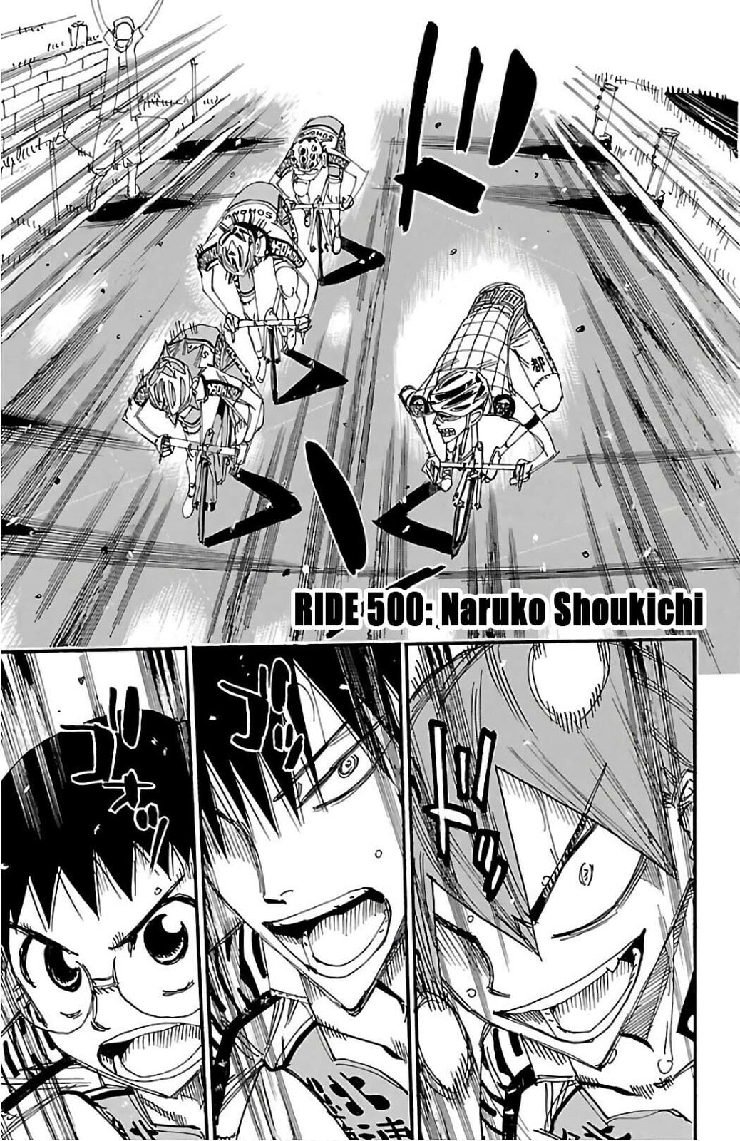 Yowamushi Pedal Chapter 500 page 1 - 