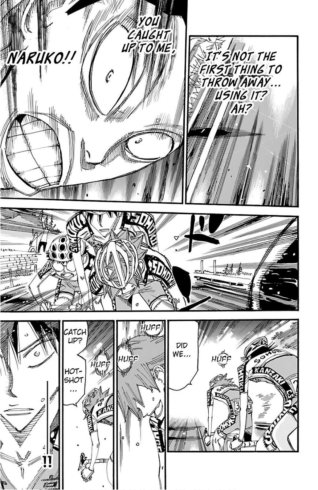 Yowamushi Pedal Chapter 500 page 4 - 