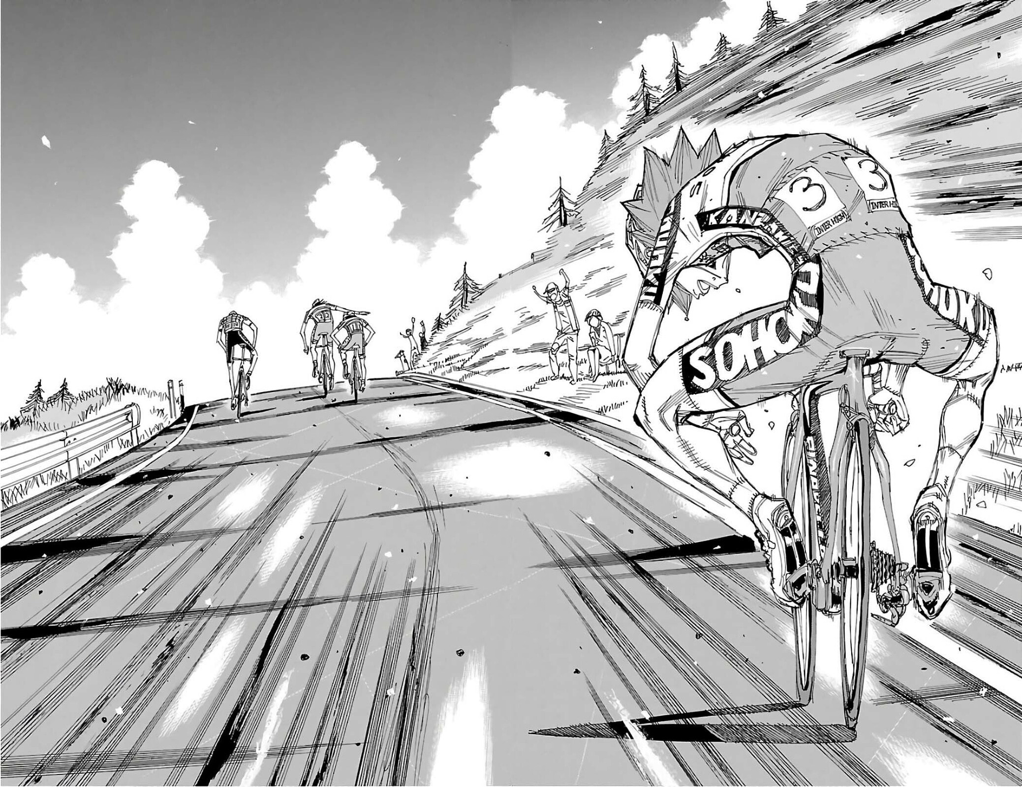 Yowamushi Pedal Chapter 500 page 8 - 