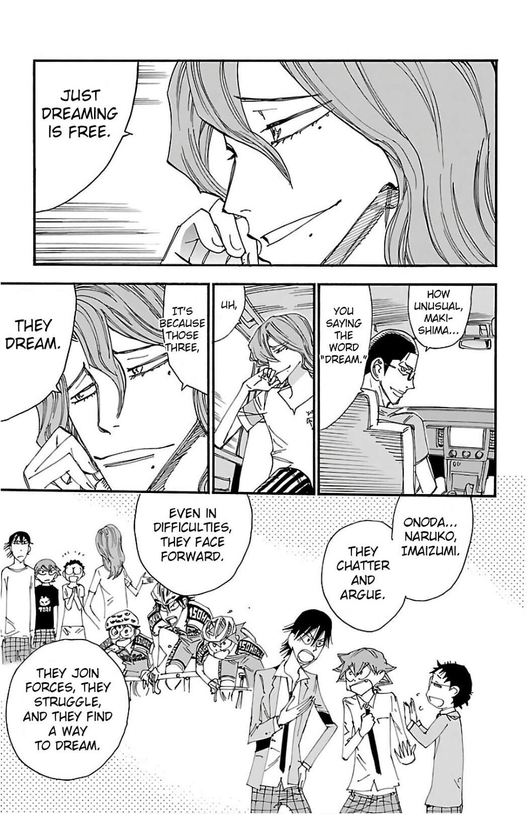 Yowamushi Pedal Chapter 501 page 11 - 