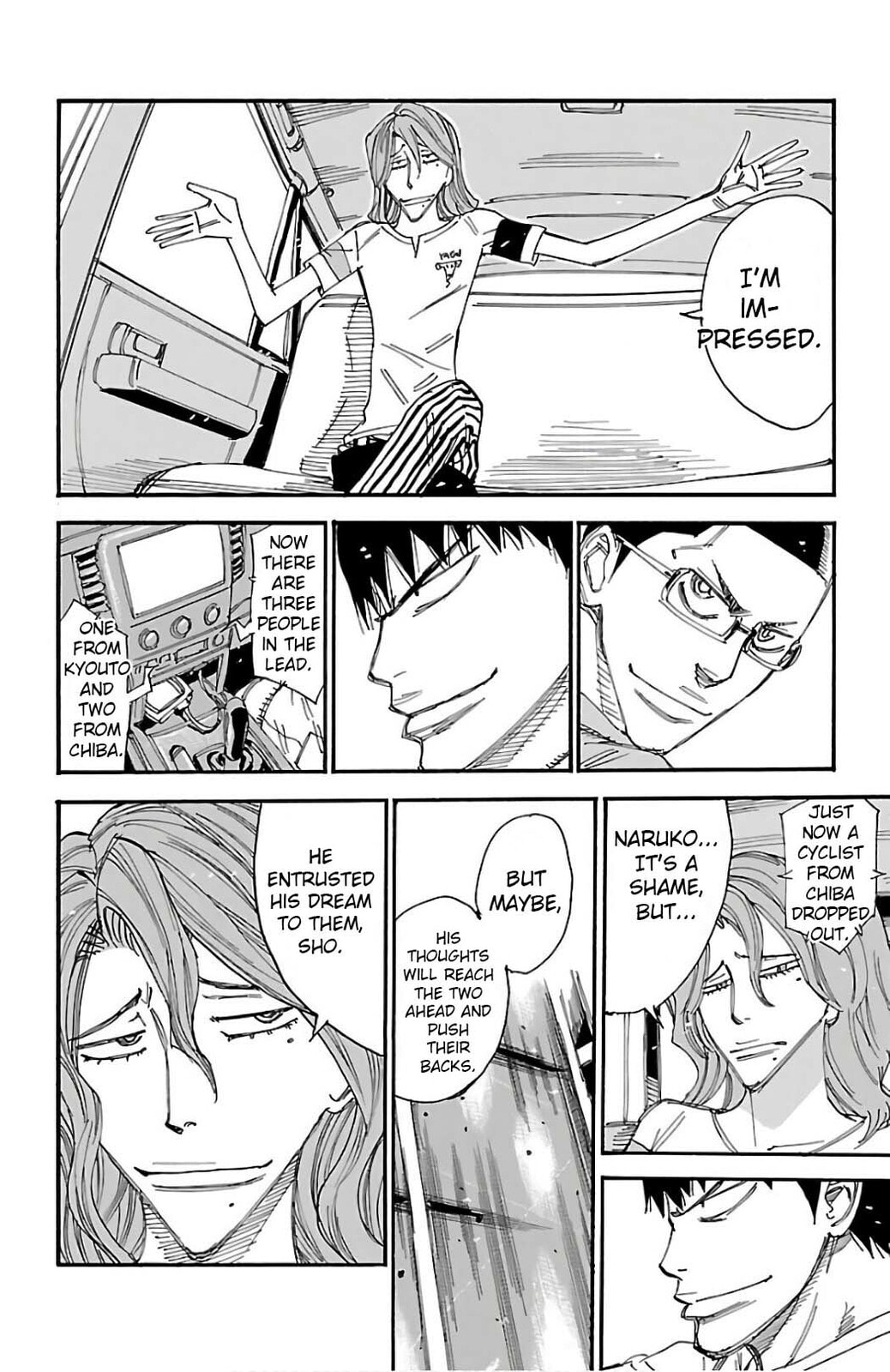 Yowamushi Pedal Chapter 501 page 12 - 