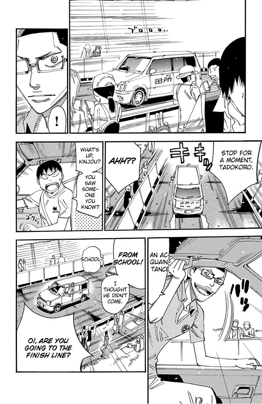 Yowamushi Pedal Chapter 501 page 14 - 