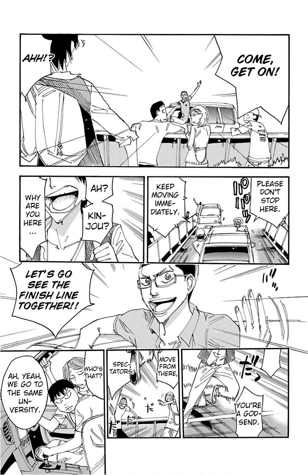 Yowamushi Pedal Chapter 501 page 15 - 