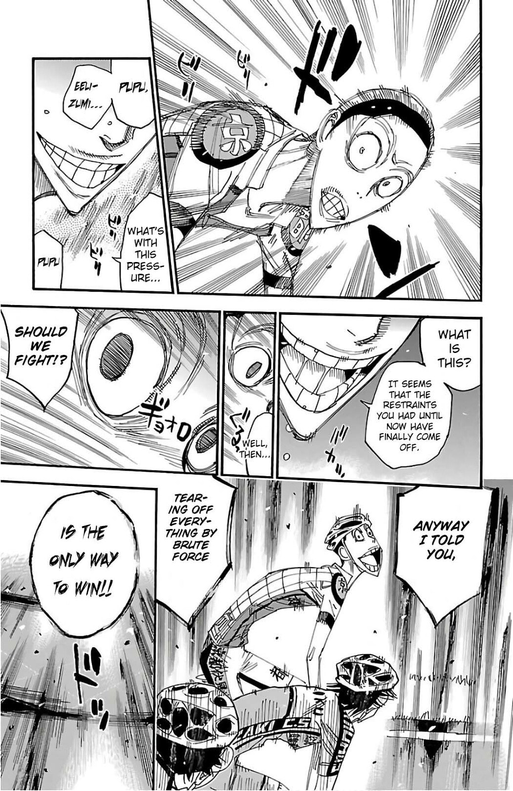 Yowamushi Pedal Chapter 501 page 7 - 