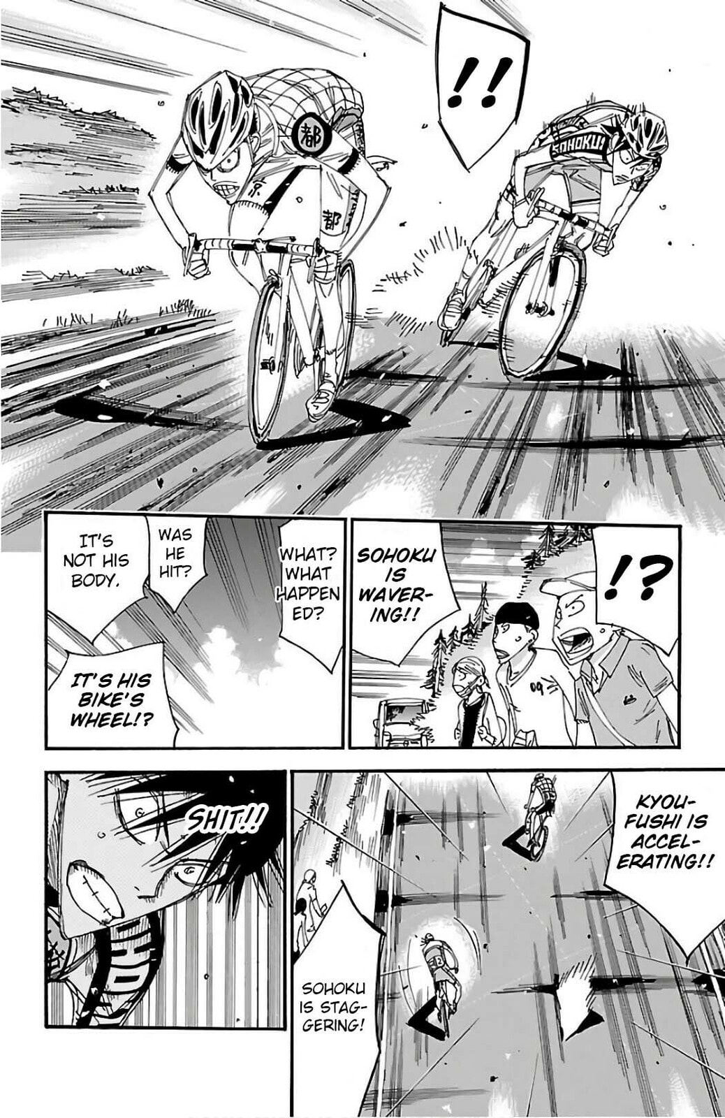 Yowamushi Pedal Chapter 502 page 11 - 