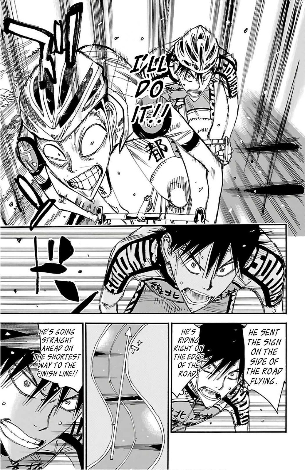 Yowamushi Pedal Chapter 502 page 8 - 