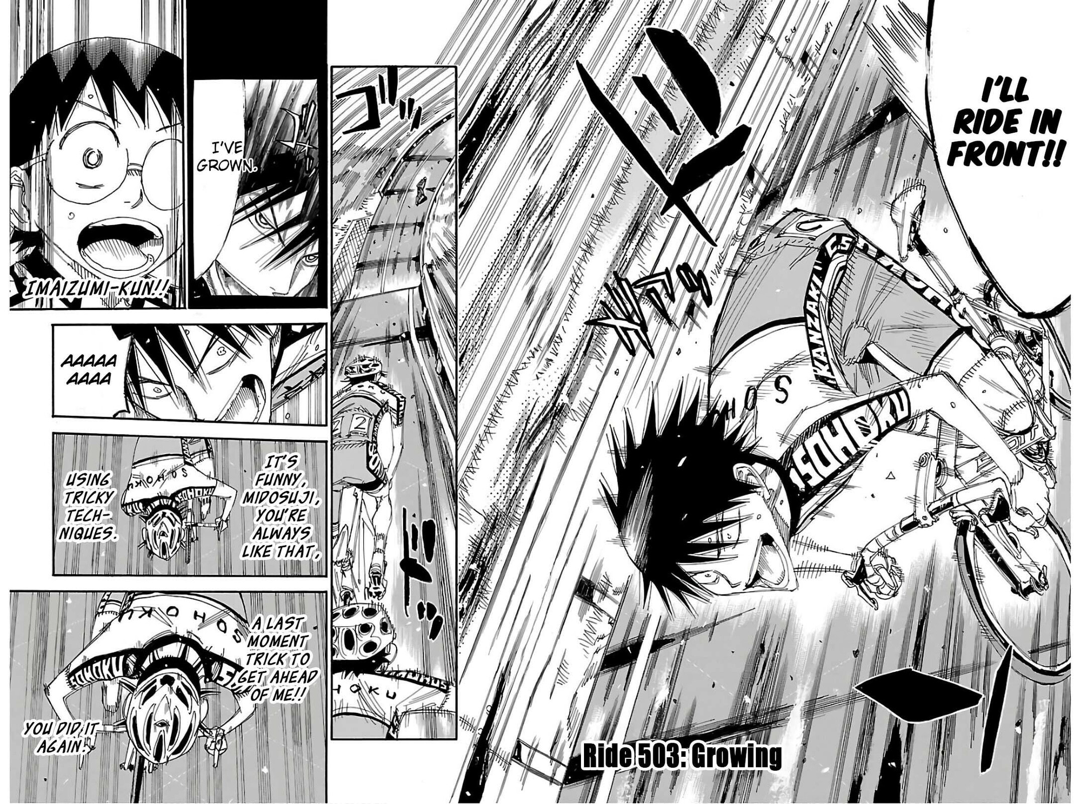 Yowamushi Pedal Chapter 503 page 2 - 