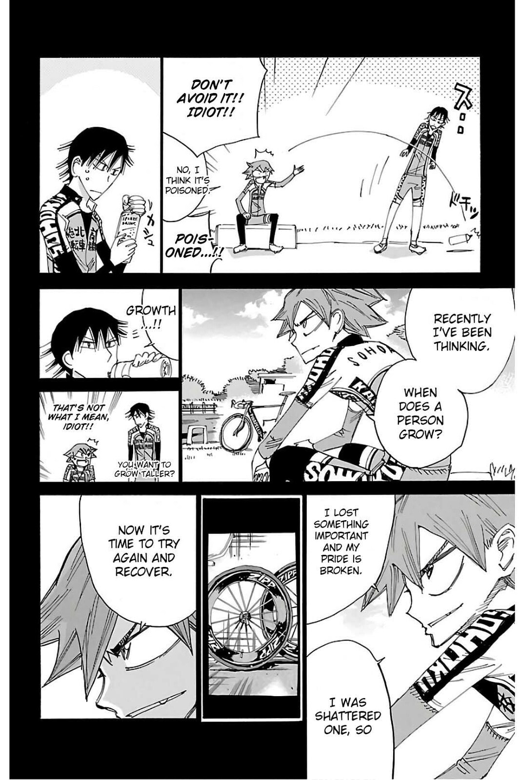 Yowamushi Pedal Chapter 503 page 13 - 