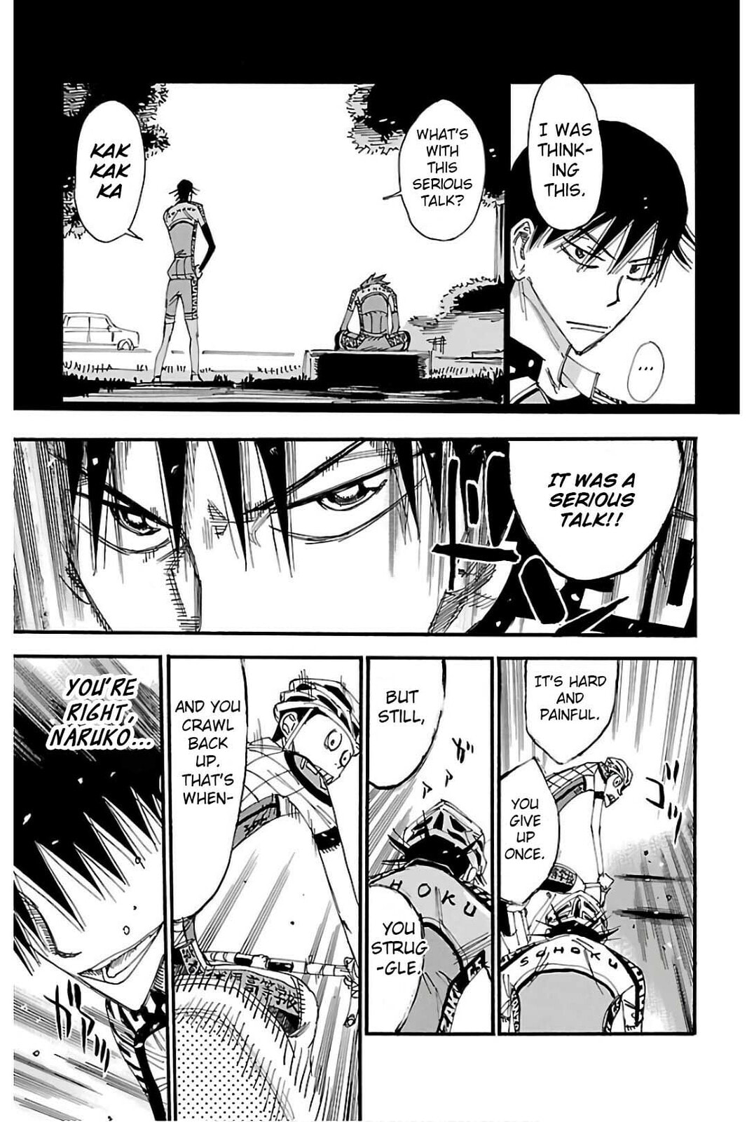 Yowamushi Pedal Chapter 503 page 14 - 