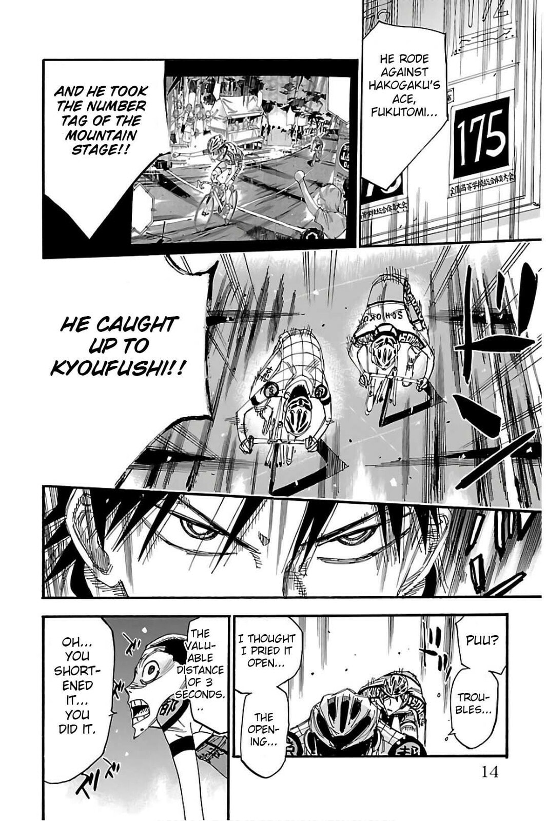 Yowamushi Pedal Chapter 503 page 6 - 