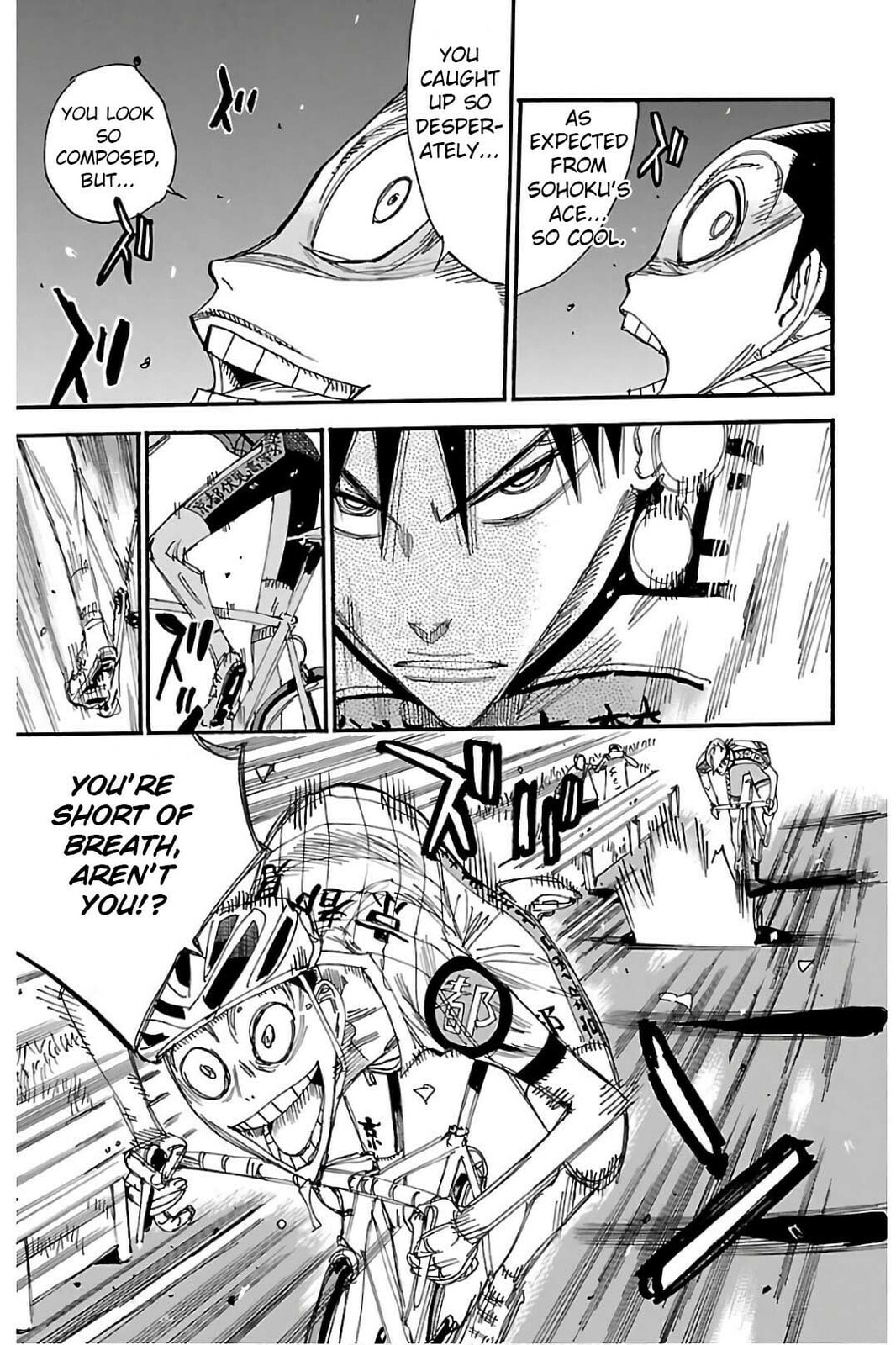 Yowamushi Pedal Chapter 503 page 7 - 