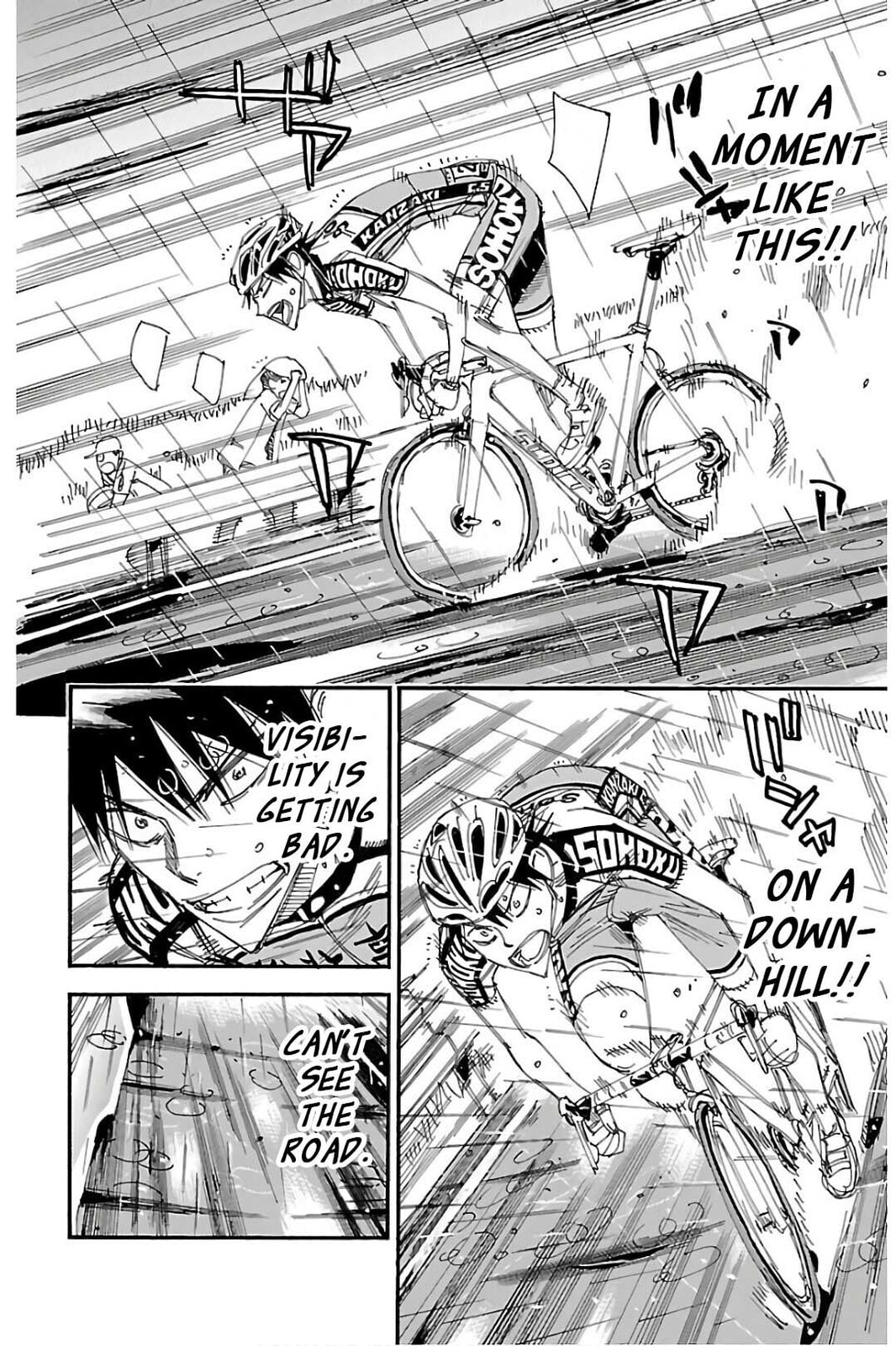 Yowamushi Pedal Chapter 504 page 8 - 