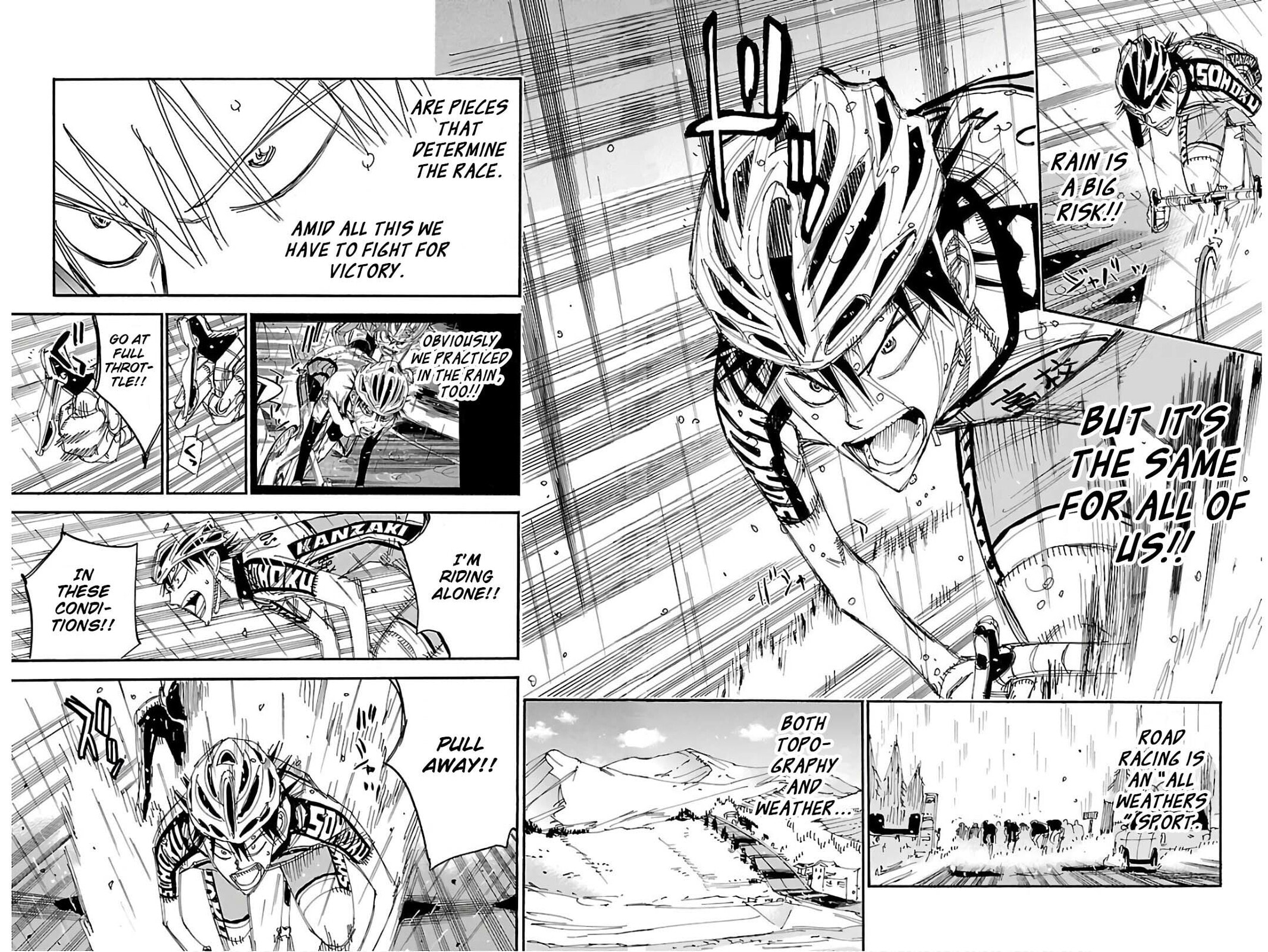 Yowamushi Pedal Chapter 504 page 10 - 