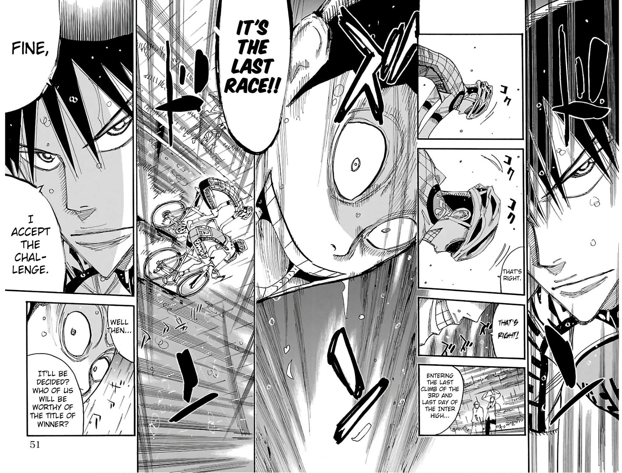 Yowamushi Pedal Chapter 505 page 2 - 