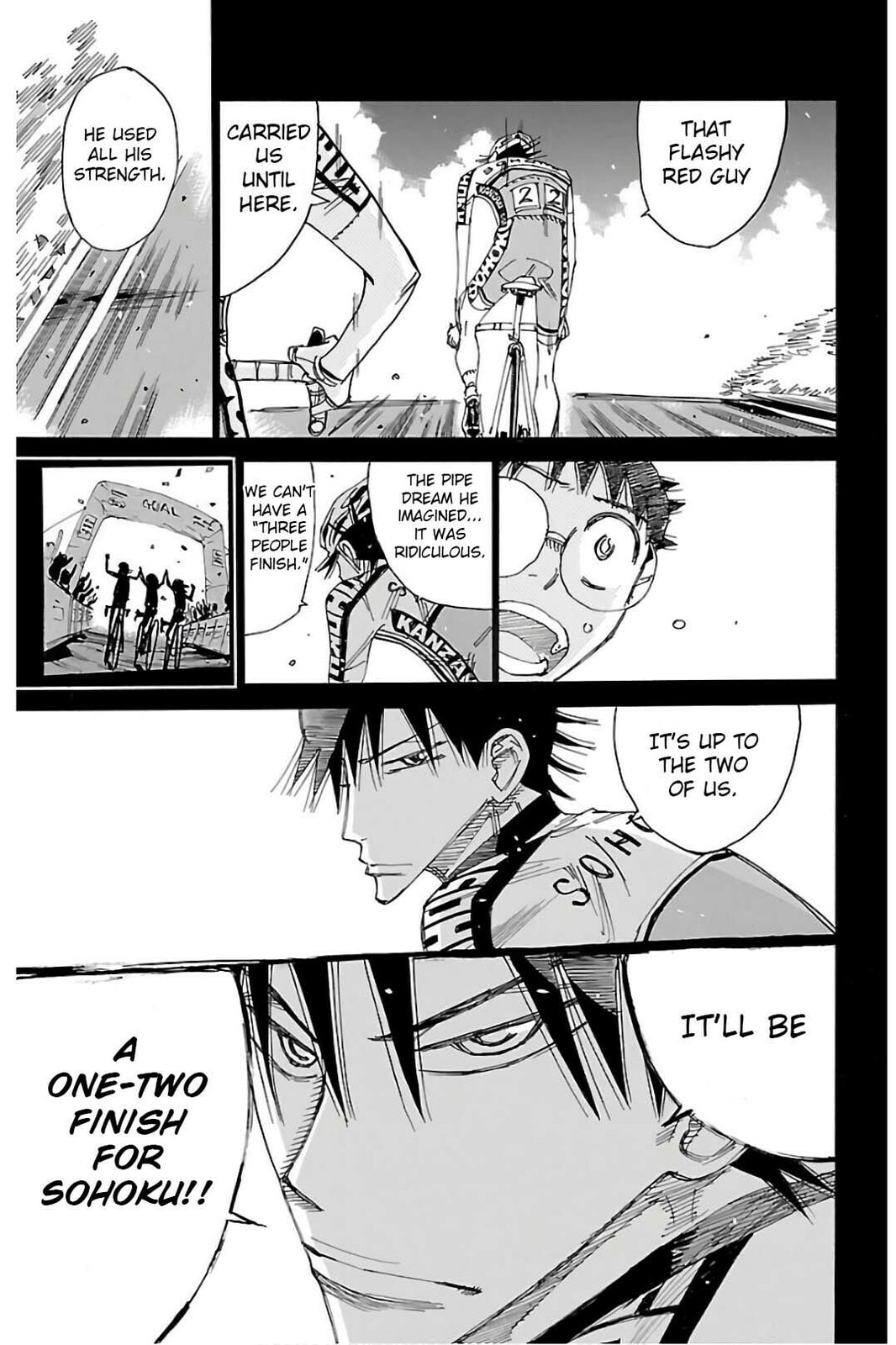 Yowamushi Pedal Chapter 506 page 11 - 