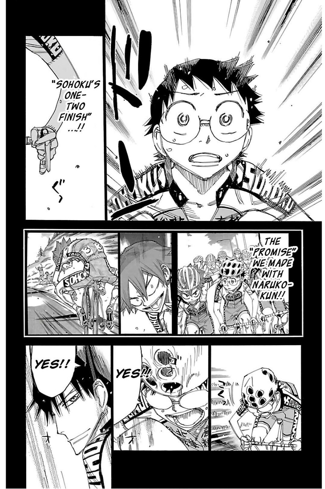 Yowamushi Pedal Chapter 506 page 12 - 