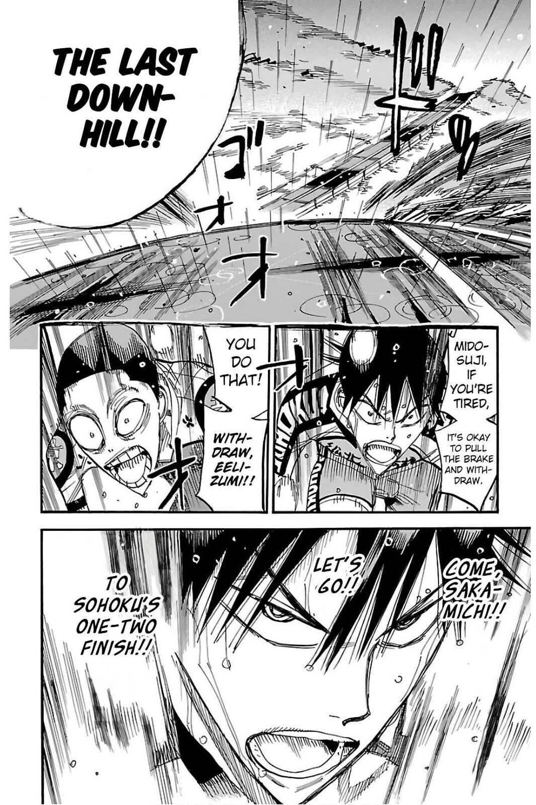 Yowamushi Pedal Chapter 506 page 19 - 