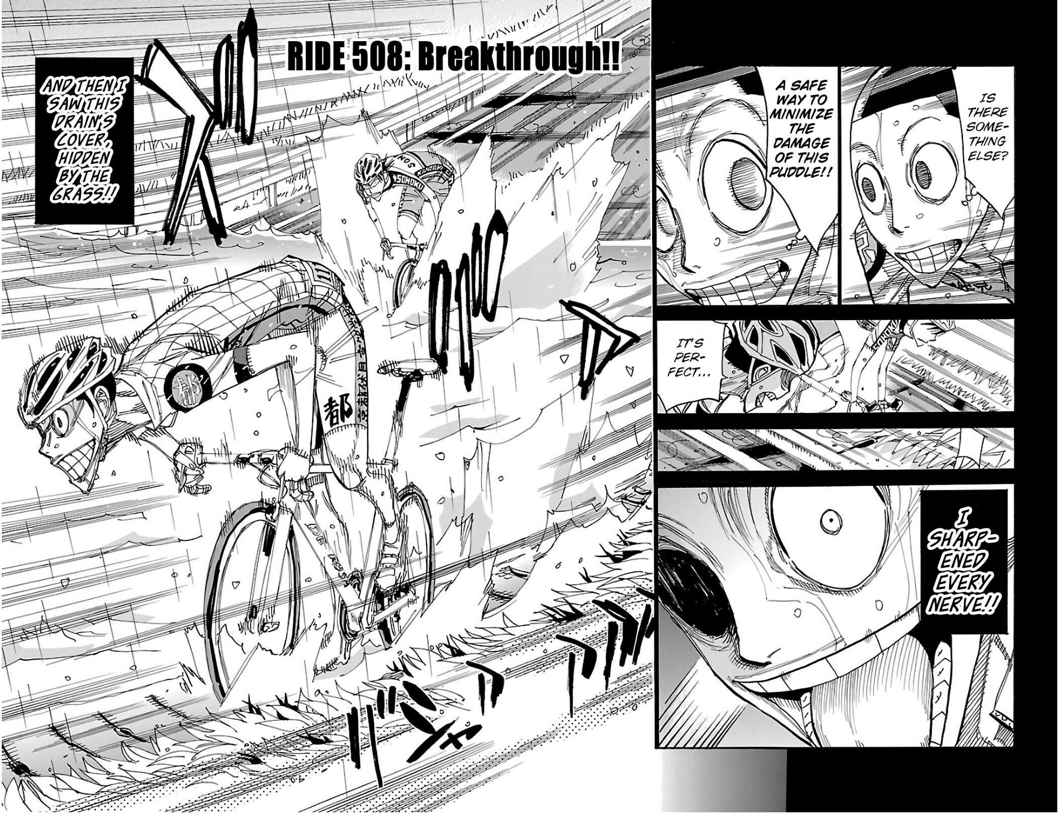 Yowamushi Pedal Chapter 508 page 2 - 
