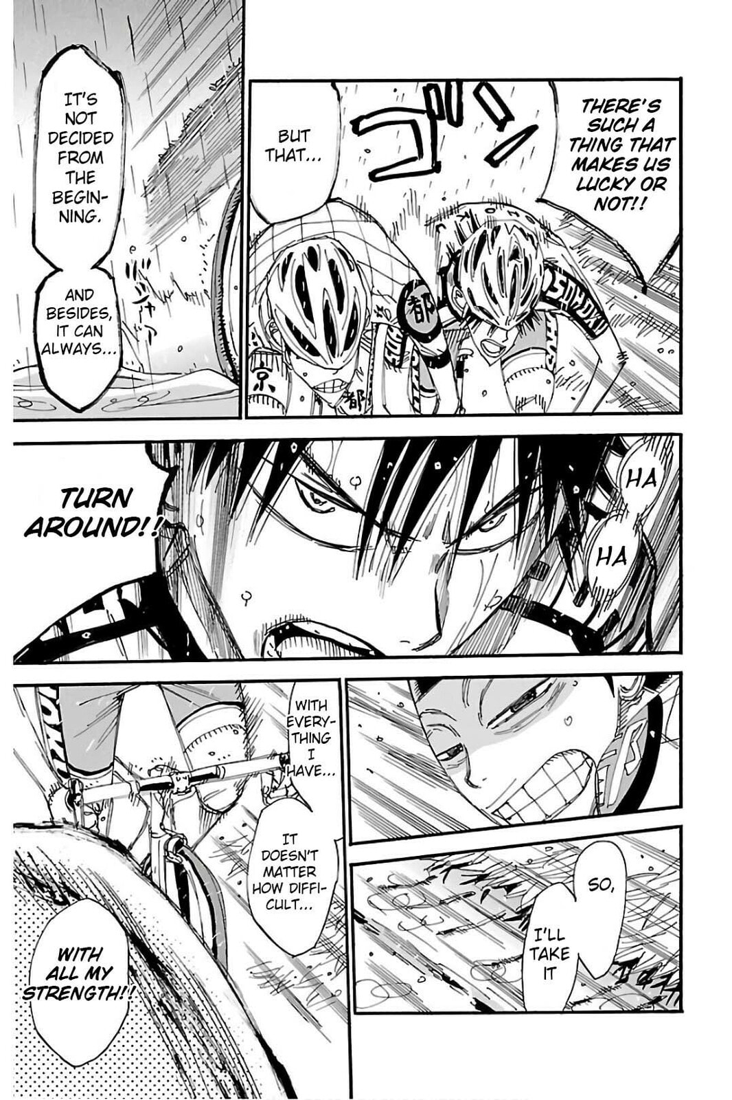Yowamushi Pedal Chapter 508 page 17 - 