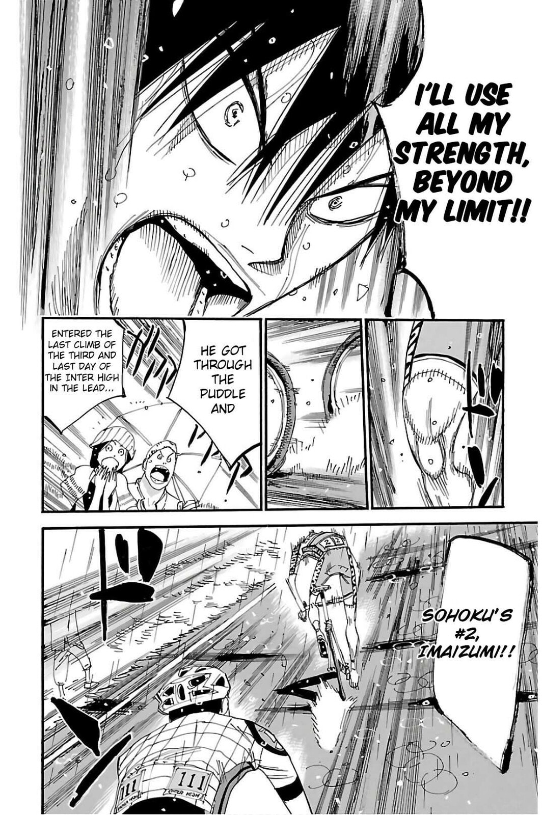 Yowamushi Pedal Chapter 508 page 18 - 