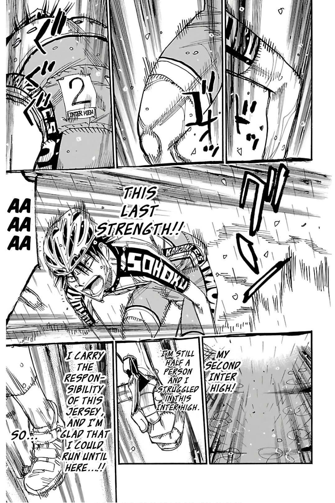 Yowamushi Pedal Chapter 509 page 11 - 