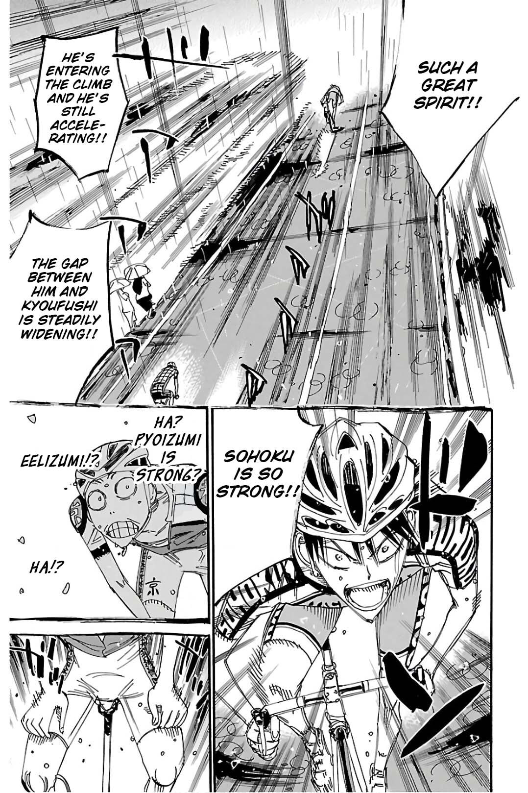 Yowamushi Pedal Chapter 509 page 4 - 