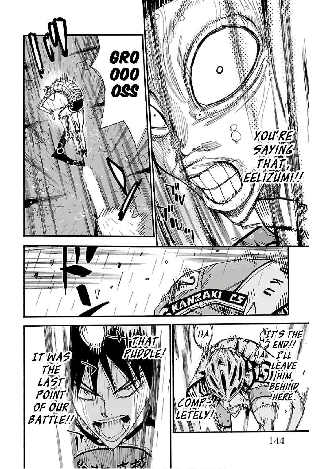 Yowamushi Pedal Chapter 509 page 8 - 