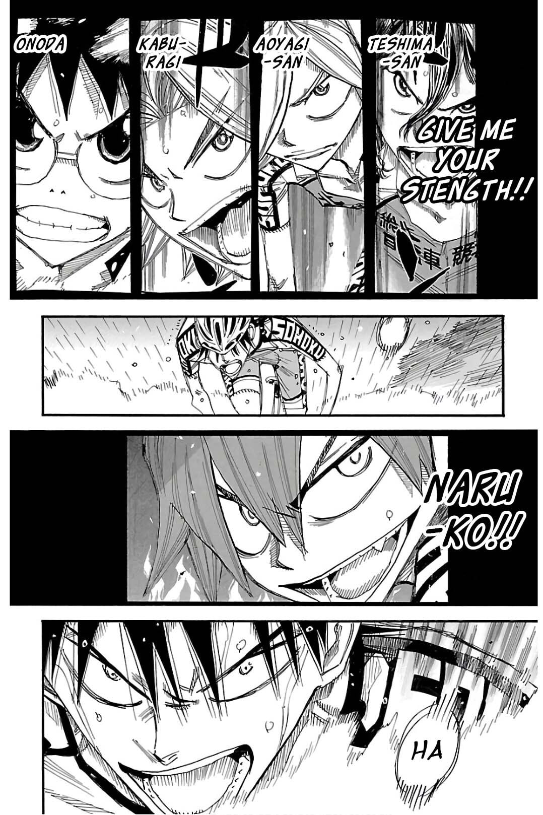 Yowamushi Pedal Chapter 509 page 10 - 