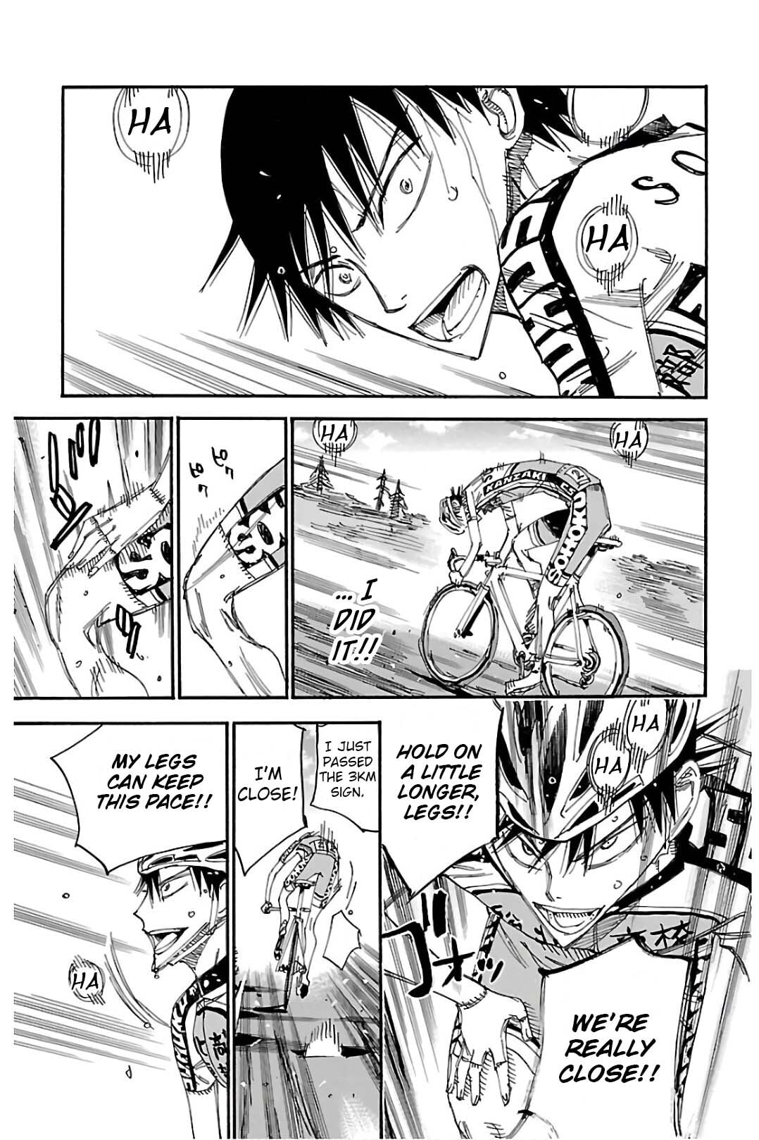 Yowamushi Pedal Chapter 510 page 13 - 