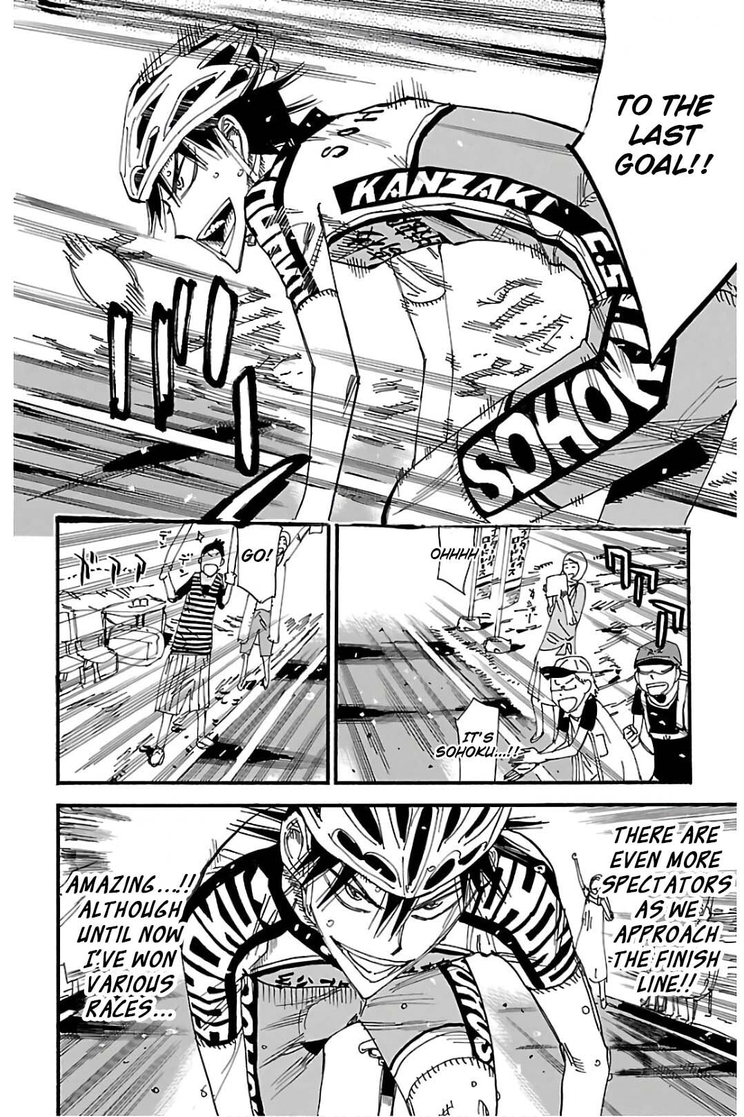 Yowamushi Pedal Chapter 510 page 14 - 