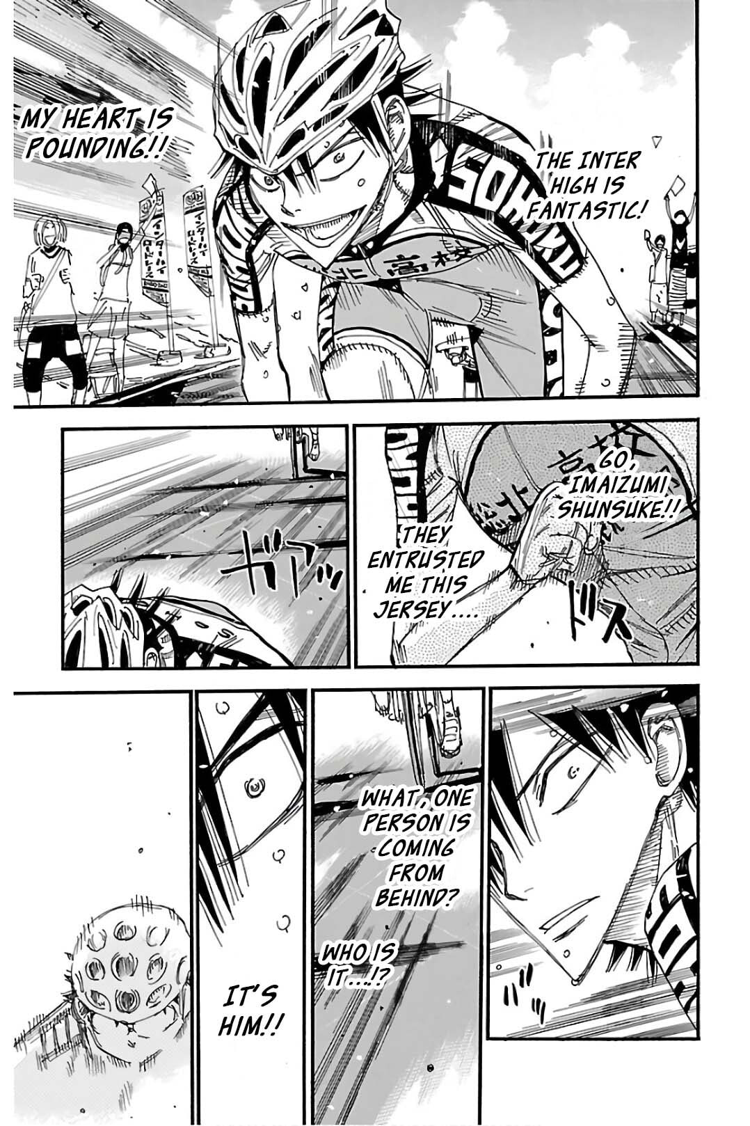 Yowamushi Pedal Chapter 510 page 15 - 