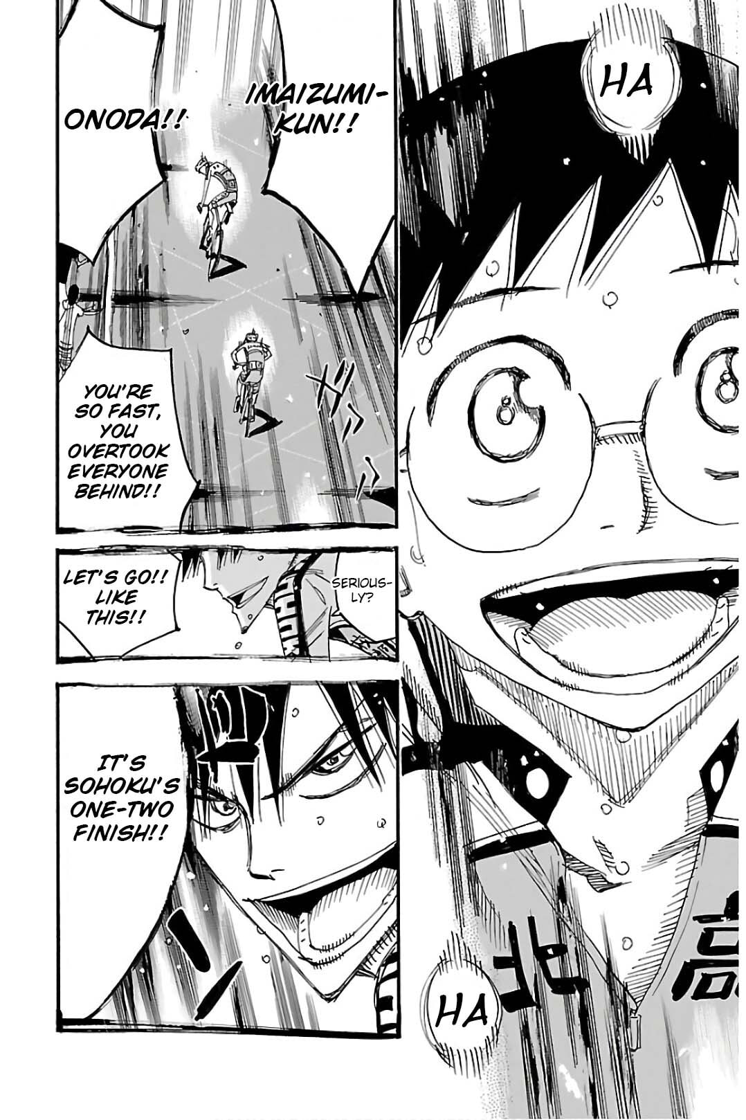 Yowamushi Pedal Chapter 510 page 17 - 
