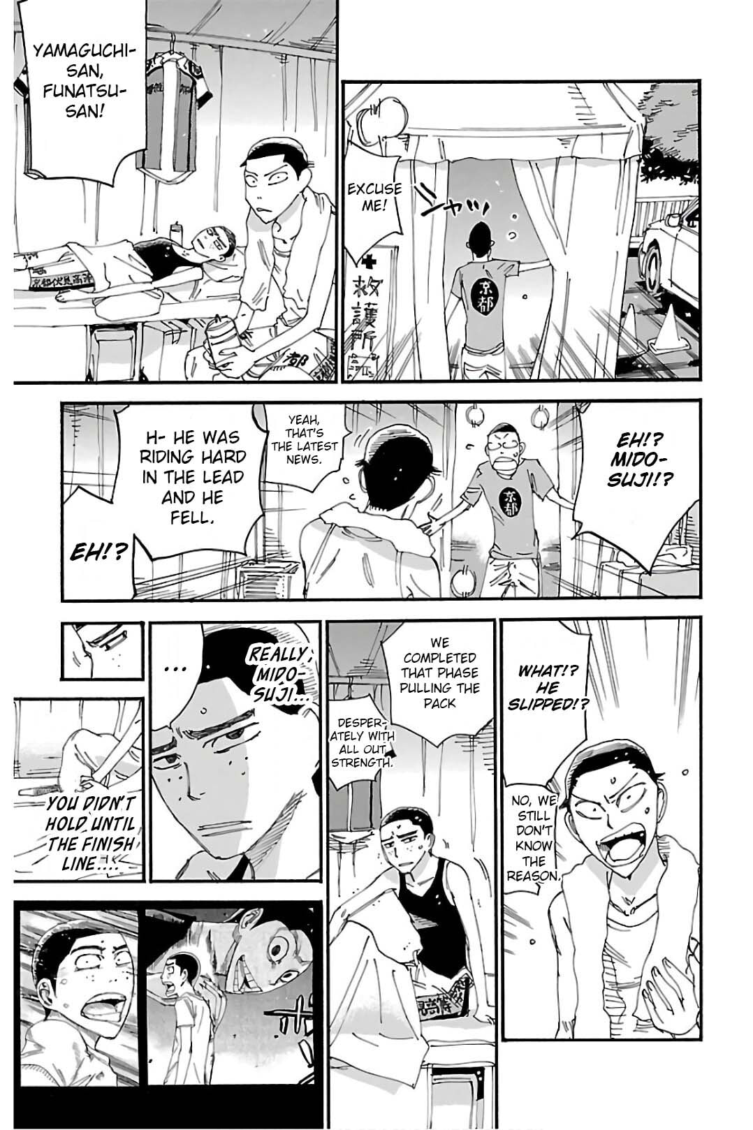 Yowamushi Pedal Chapter 510 page 8 - 