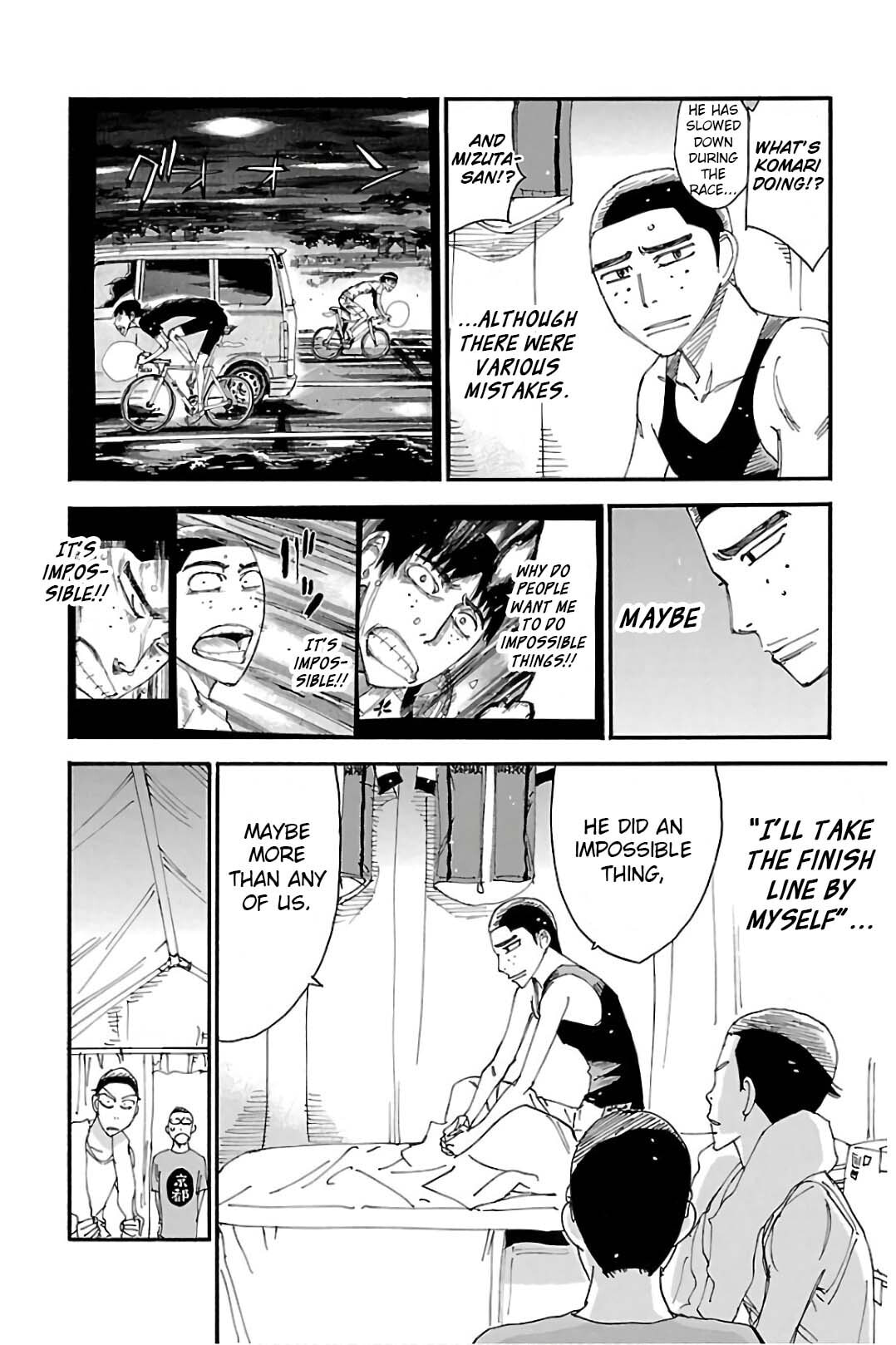 Yowamushi Pedal Chapter 510 page 9 - 