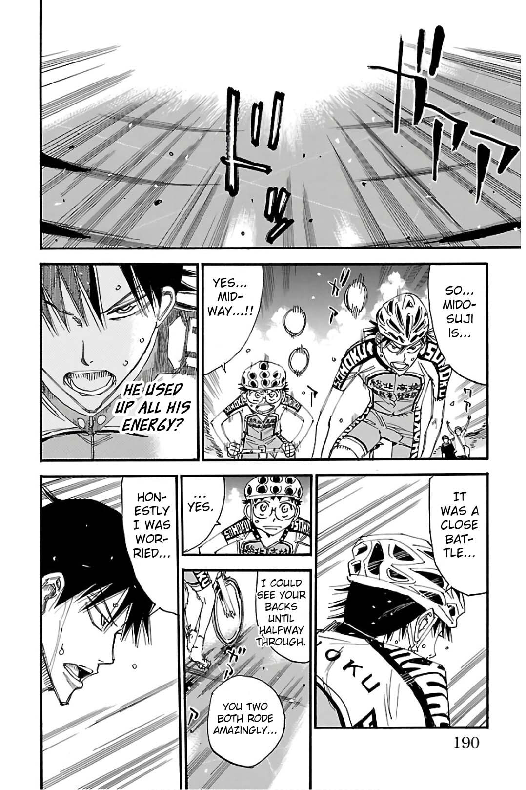 Yowamushi Pedal Chapter 511 page 12 - 