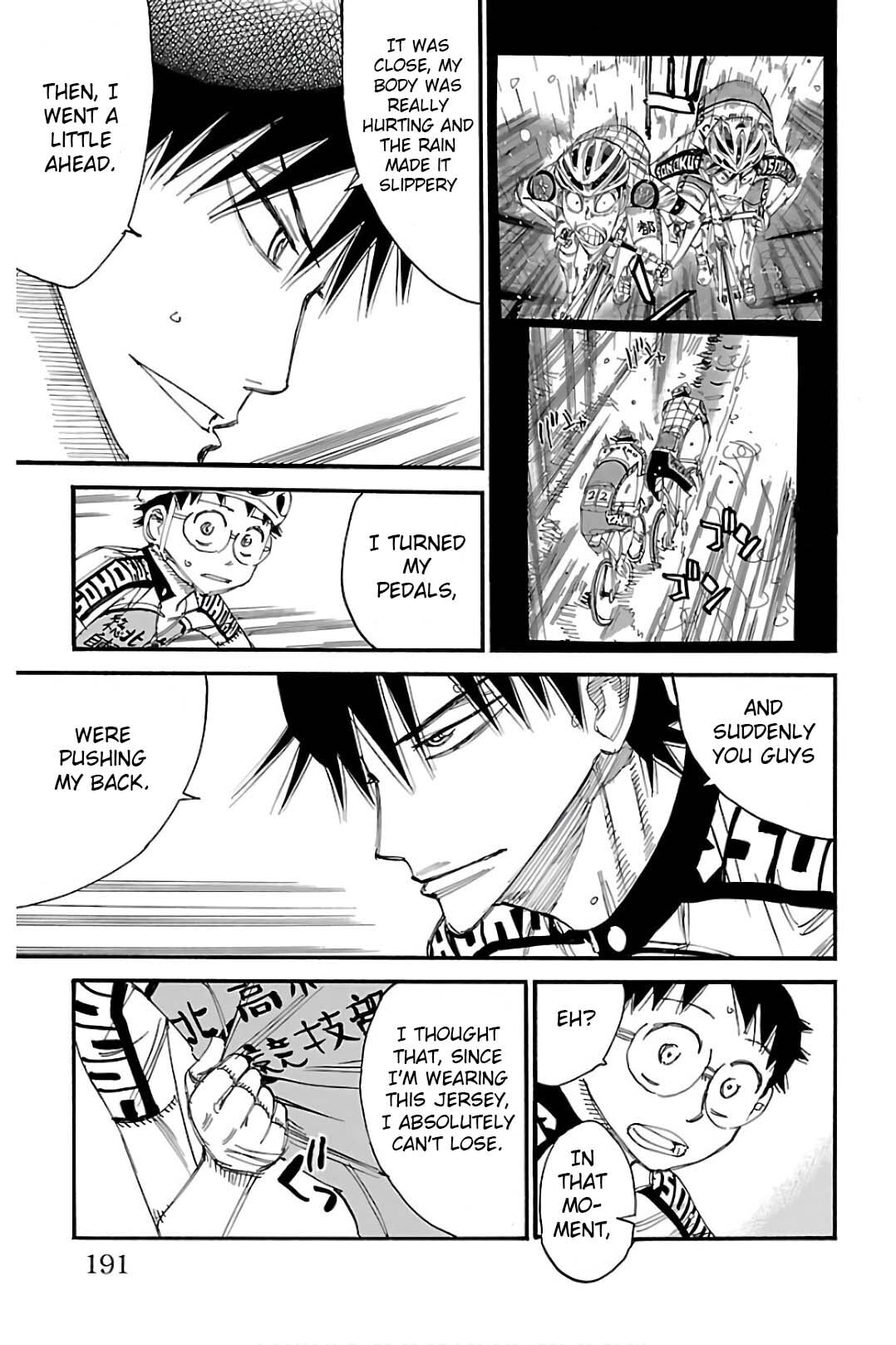 Yowamushi Pedal Chapter 511 page 13 - 