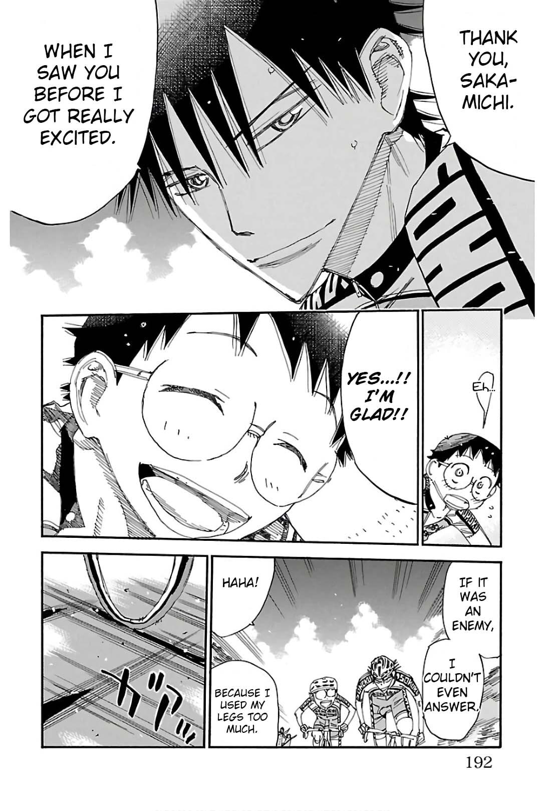 Yowamushi Pedal Chapter 511 page 14 - 