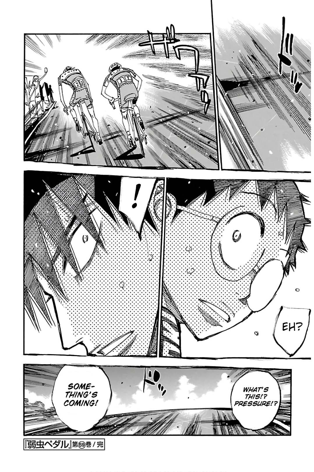 Yowamushi Pedal Chapter 511 page 17 - 