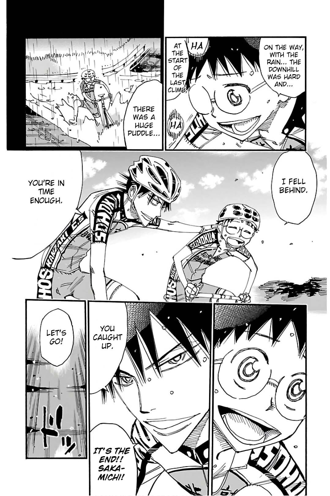 Yowamushi Pedal Chapter 511 page 10 - 