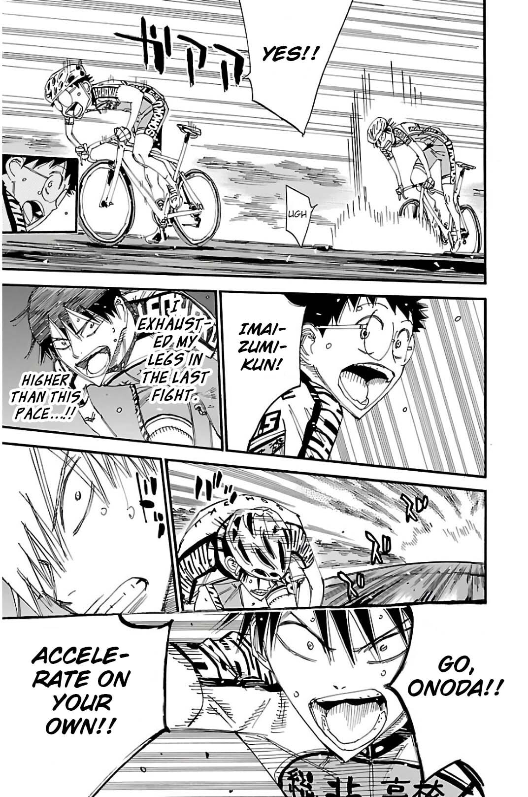 Yowamushi Pedal Chapter 512 page 14 - 