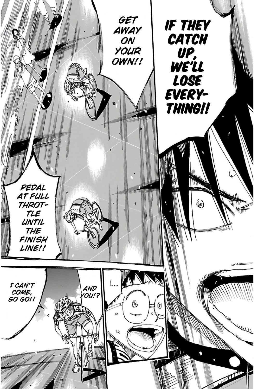 Yowamushi Pedal Chapter 512 page 16 - 
