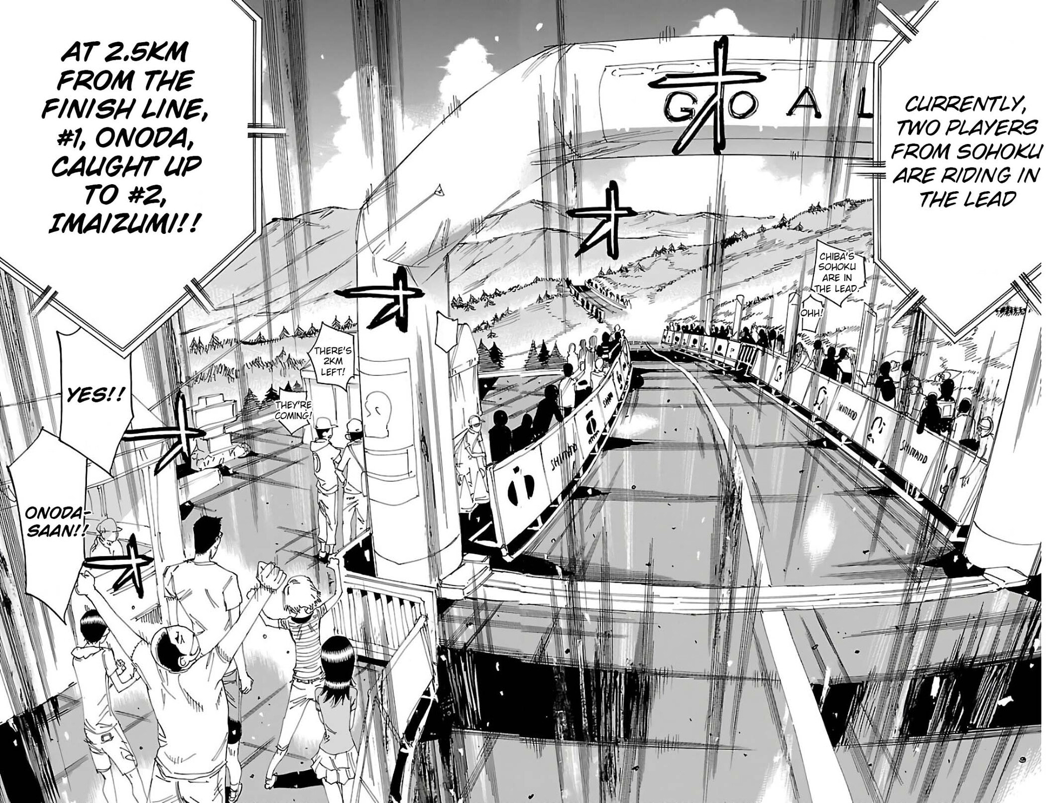 Yowamushi Pedal Chapter 512 page 4 - 