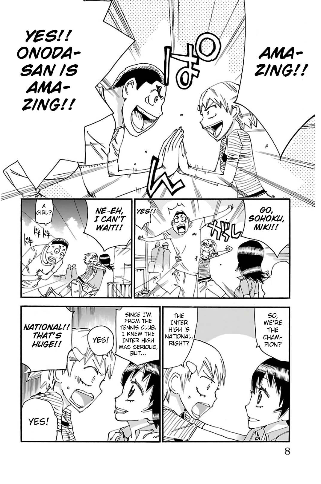 Yowamushi Pedal Chapter 512 page 5 - 