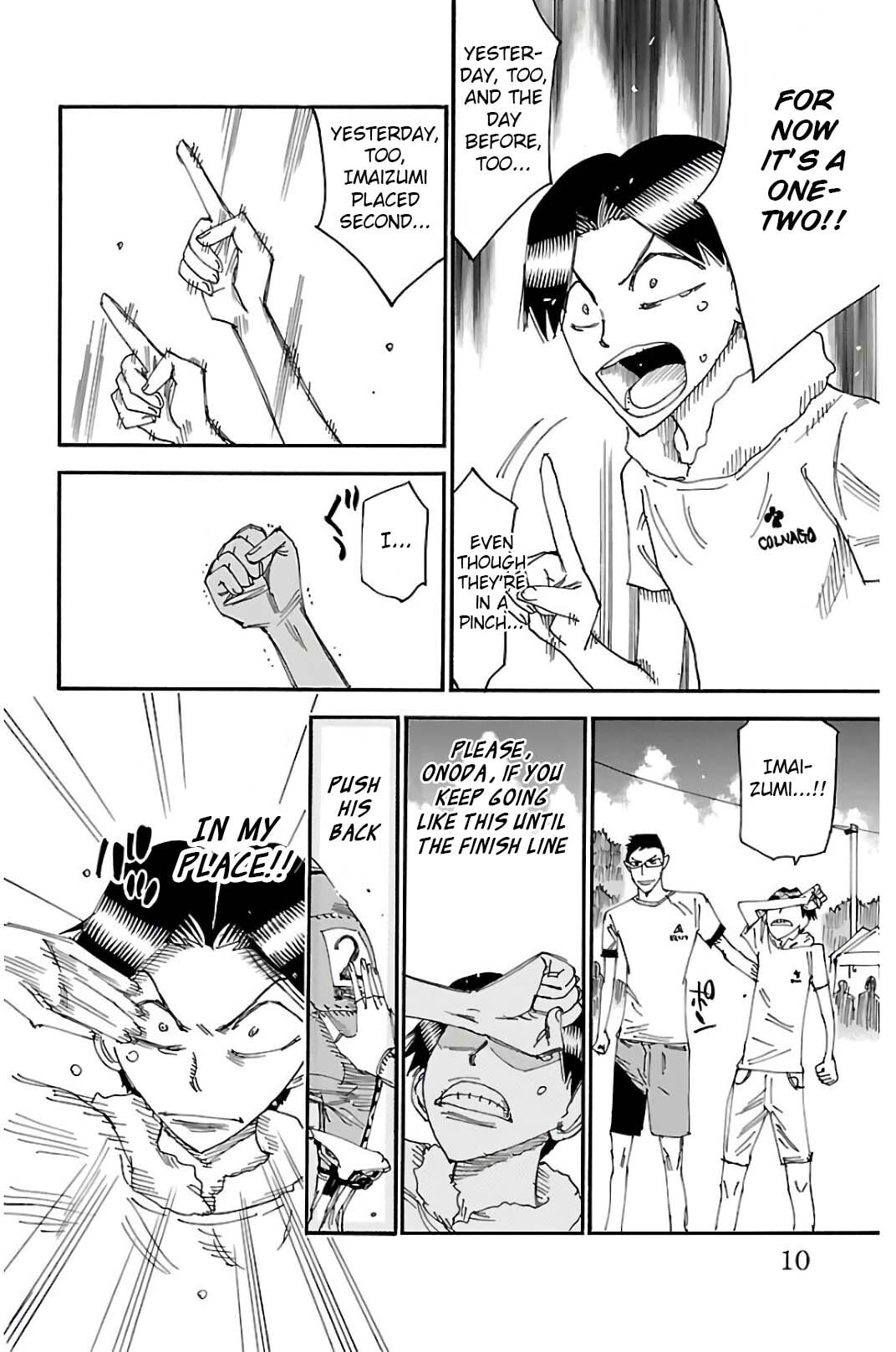 Yowamushi Pedal Chapter 512 page 7 - 