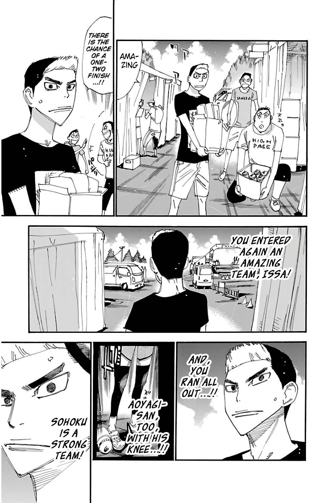 Yowamushi Pedal Chapter 512 page 8 - 