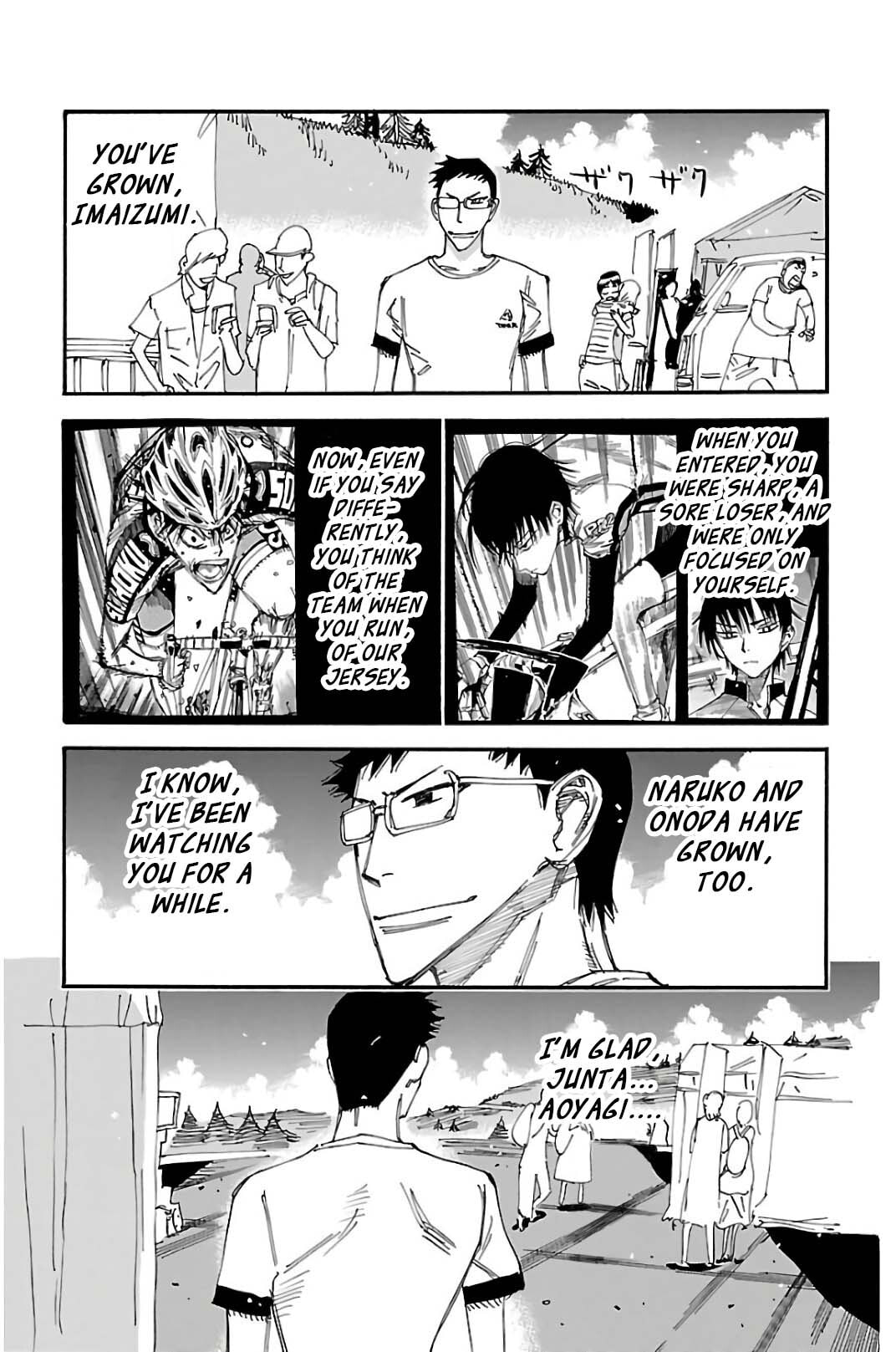 Yowamushi Pedal Chapter 512 page 10 - 