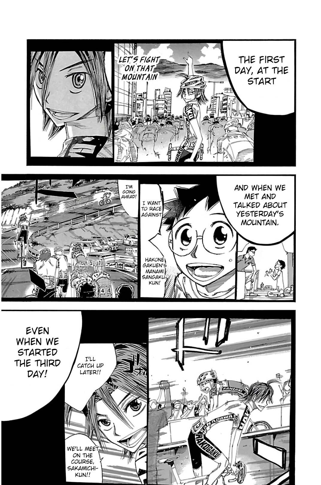 Yowamushi Pedal Chapter 513 page 13 - 