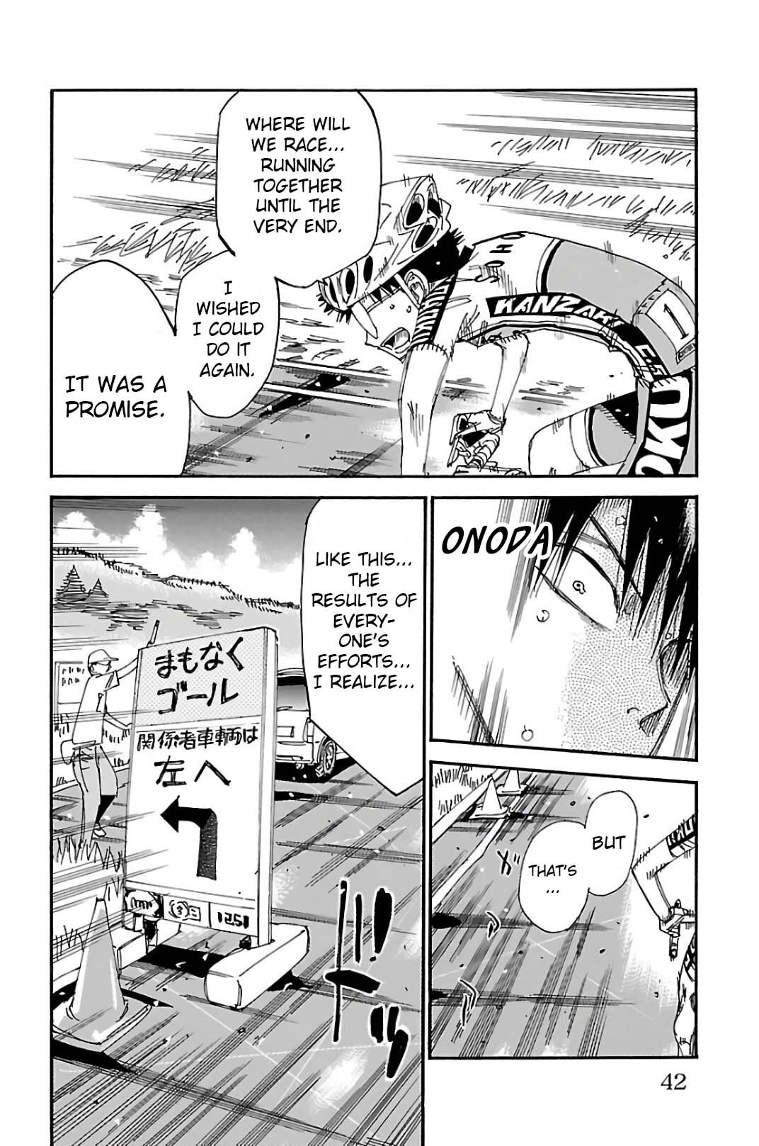 Yowamushi Pedal Chapter 513 page 14 - 